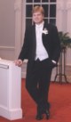 Reggie in hall