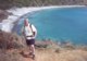 Reggie hiking